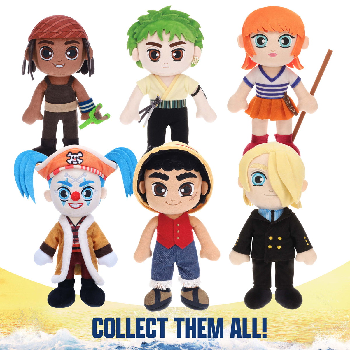 Colección de peluches de lujo One Piece serie 1 de PhatMojo