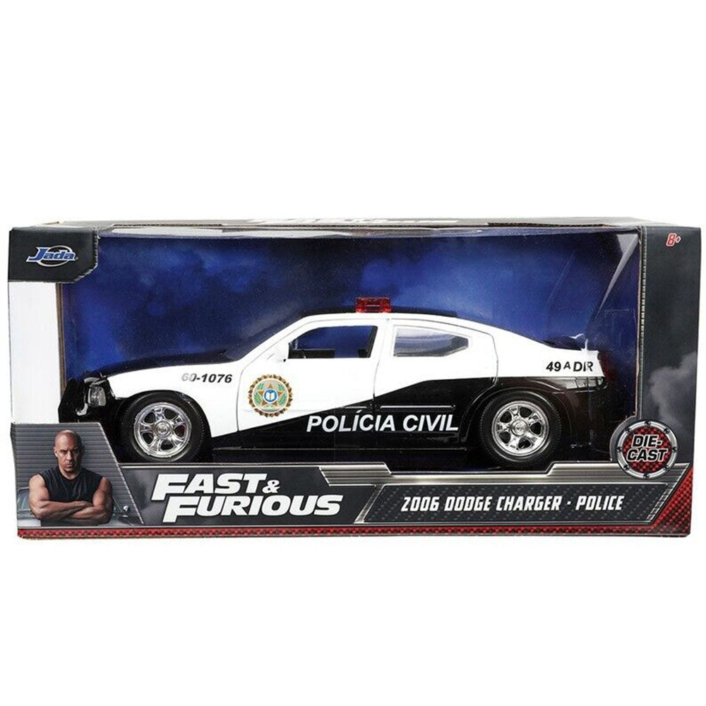Fast & Furious 2006 Dodge Charger Policía Escala 1:24 – Jada Toys