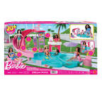 Barbie Set Piscina de los Sueños con Tobogán y Jacuzzi de Burbujas – vista 1