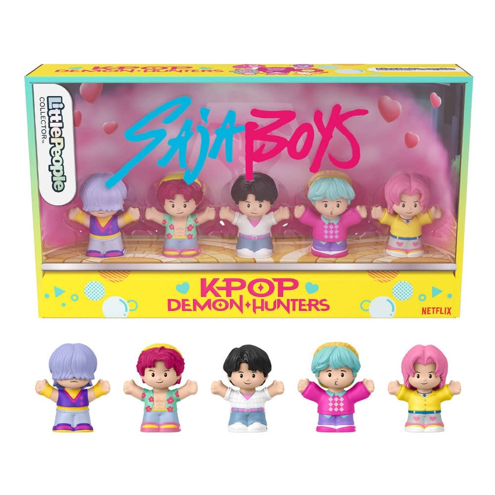 Little People Collector K-Pop Demon Hunters Saja Boys Set de Figuras – vista 2
