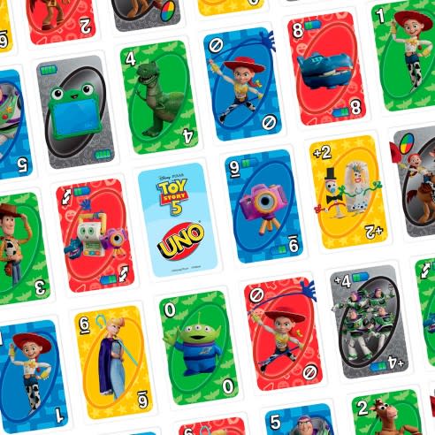 UNO Toy Story 5 Juego de Cartas con Regla Carga Completa – vista 2