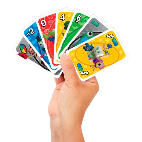 UNO Toy Story 5 Juego de Cartas con Regla Carga Completa – vista 1