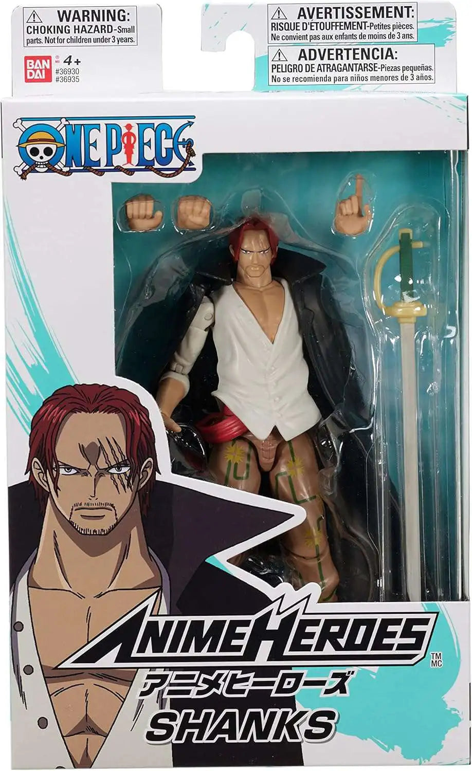Figura Shanks One Piece Anime Heroes Bandai – vista 1