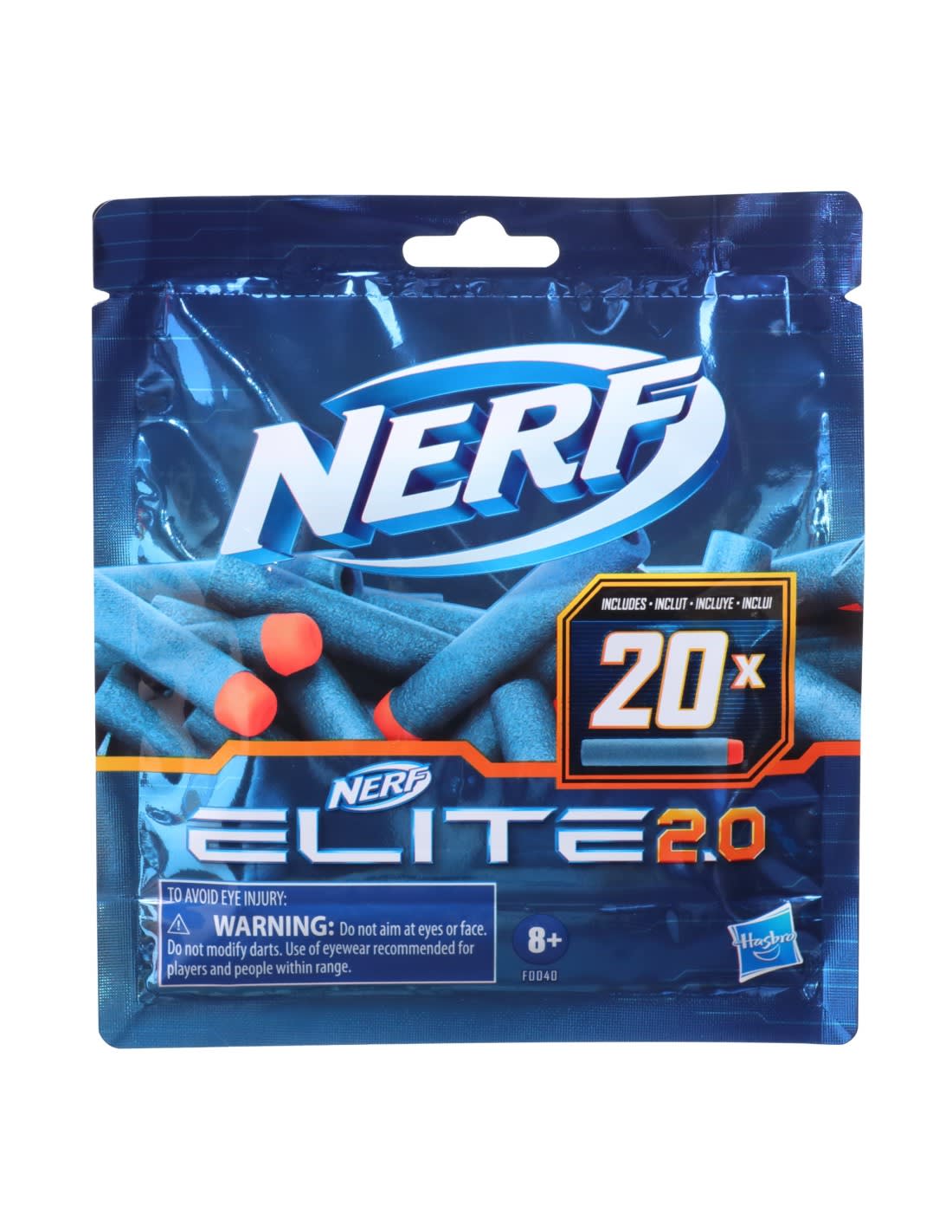 Nerf Elite 2.0 Pack de 20 Dardos de Repuesto Oficiales – vista 1