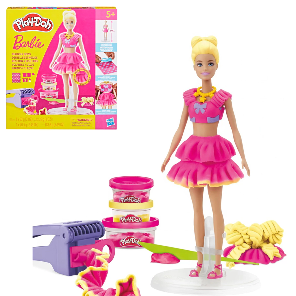 Play-Doh Barbie Set de Moda con Muñeca Surtido – vista 2