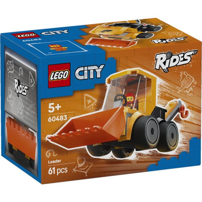 LEGO City Vehículos Cargadora de Obra Minikit 61 Piezas – vista 2