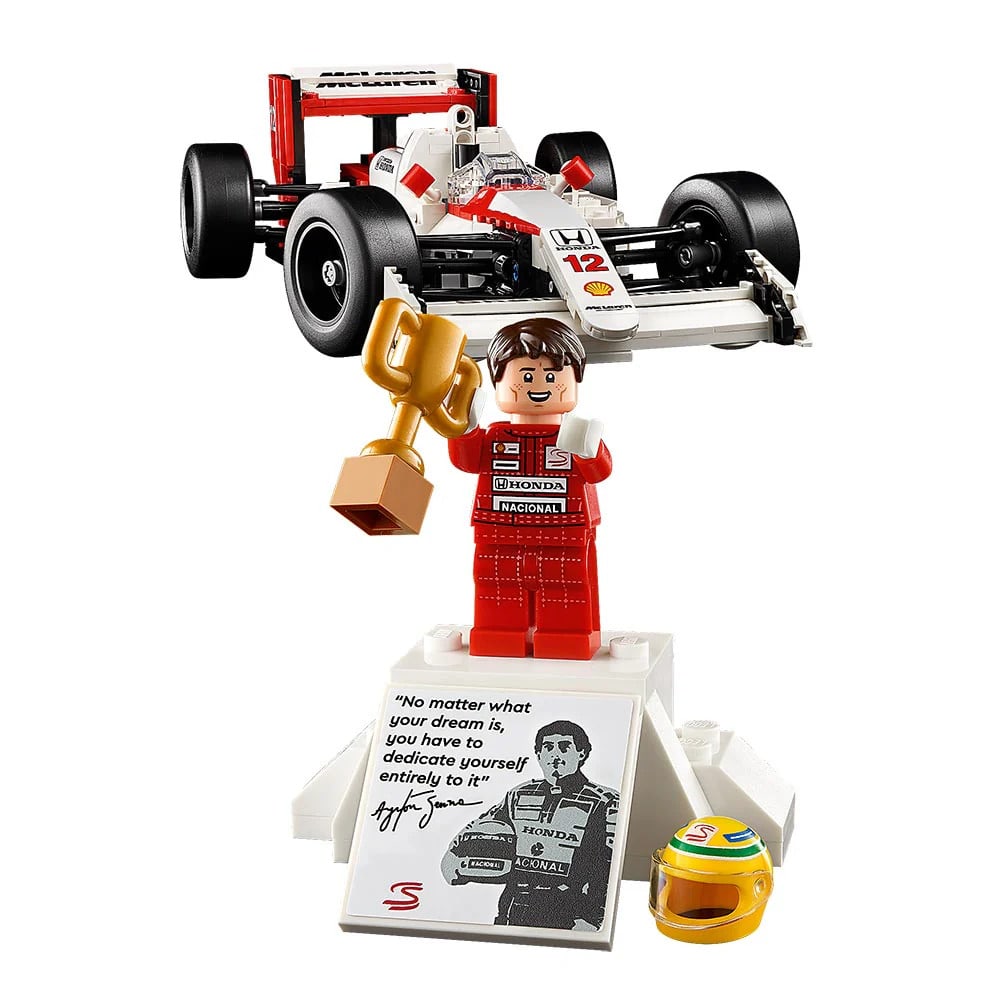 LEGO Icons McLaren MP4/4 y Ayrton Senna Set para Adultos – vista 1
