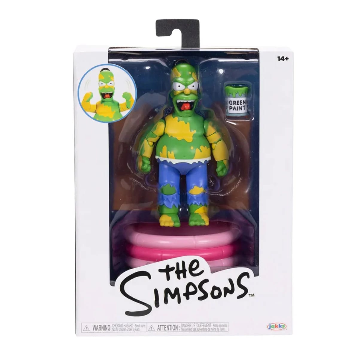 Los Simpson Figura Homero Furioso 5 Pulgadas con Accesorios – vista 2