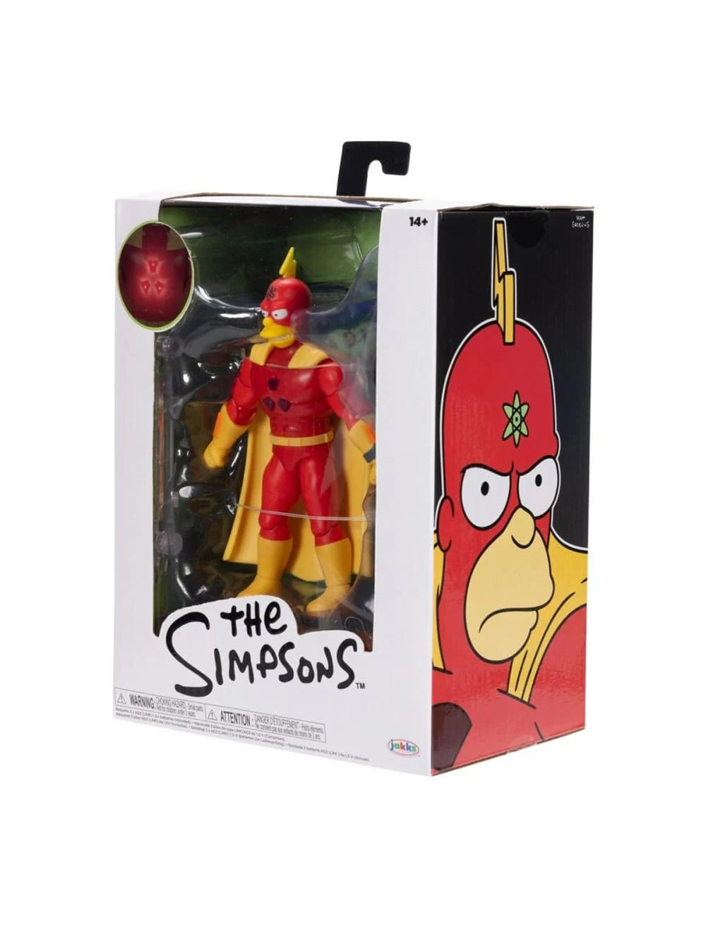 Los Simpsons Radioactive Man Figura Premium 5 Pulgadas con Luz – Jakks Pacific