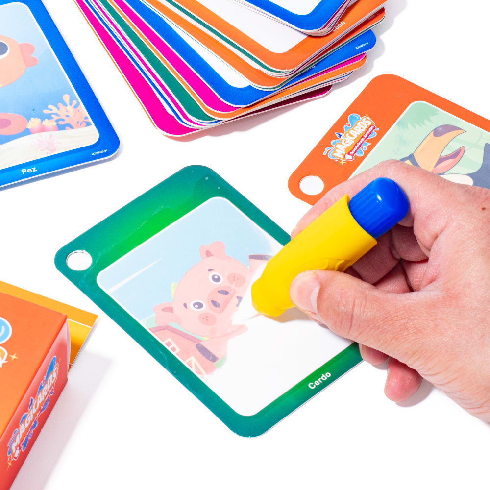 DACTIC Magicards Descubriendo Animales Láminas Educativas con Marcador – vista 2