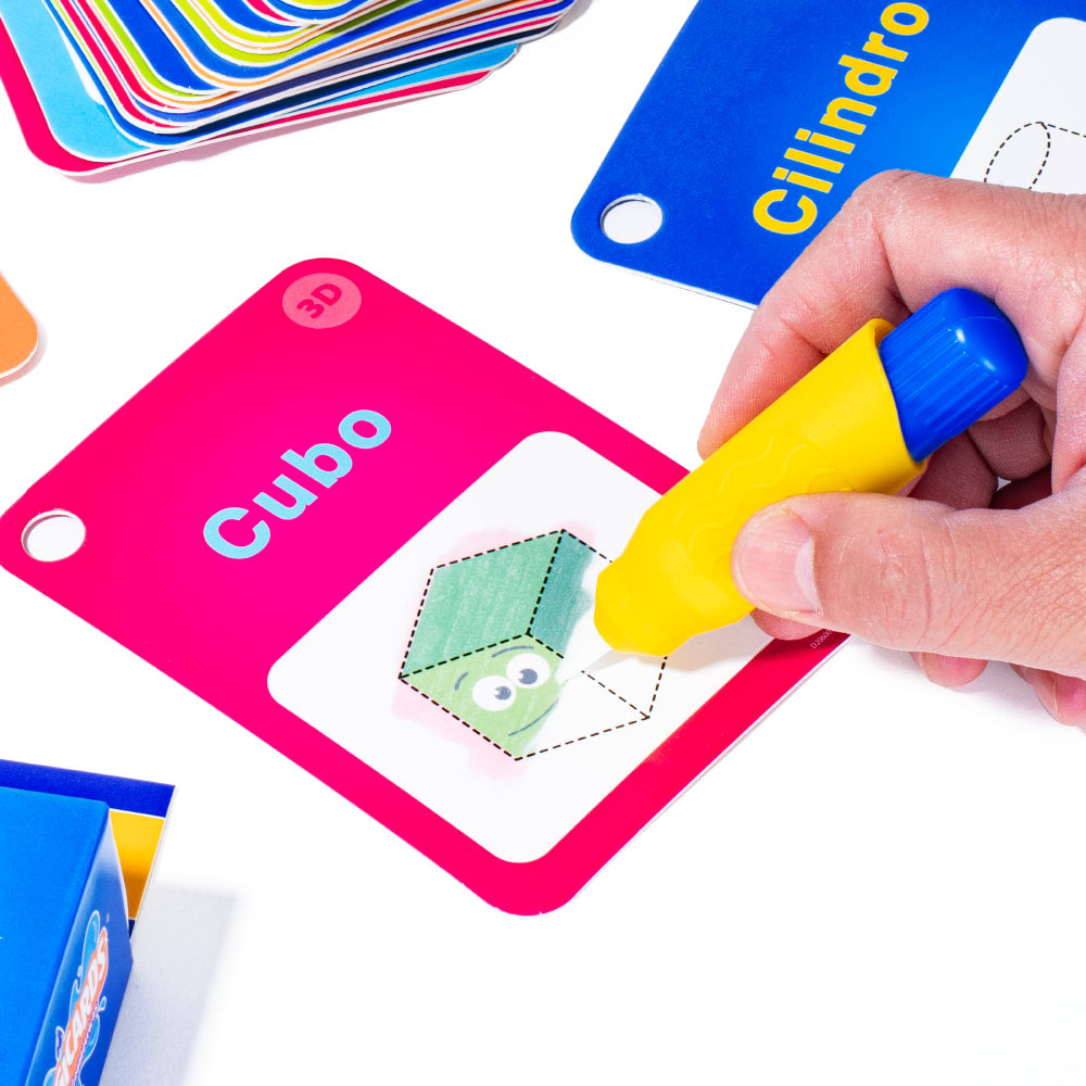 Dactic Magicards Figuras Geométricas Láminas con Marcador de Agua – vista 1
