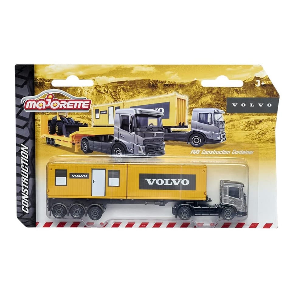 Majorette Volvo Camión Transportador de Construcción Surtido – vista 3
