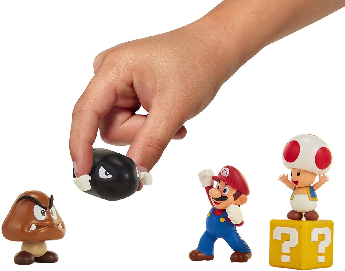 Super Mario Multipack Dehesa Bellotera 4 Figuras con Diorama – vista 3