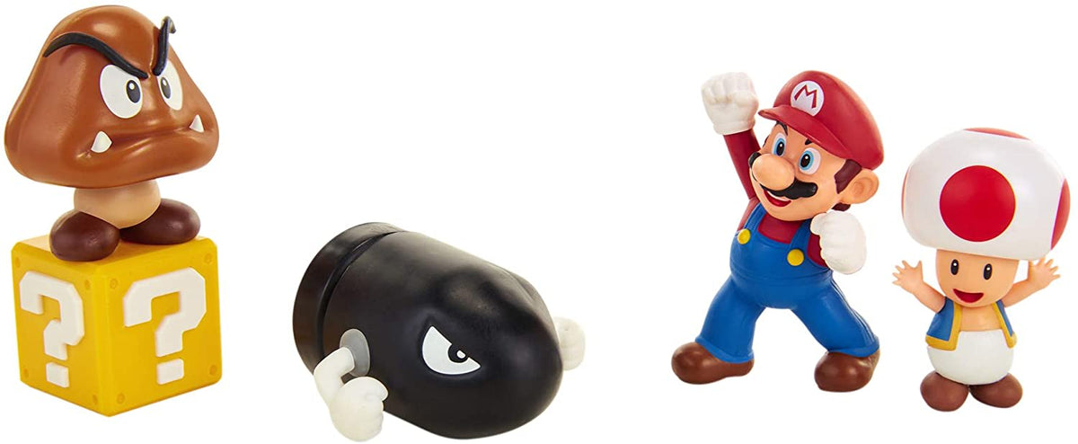 Super Mario Multipack Dehesa Bellotera 4 Figuras con Diorama – vista 2