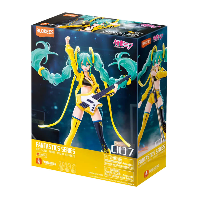 Blokees Hatsune Miku Fantastic Series Vivid Echoes Figura Armable 17 cm – vista 2