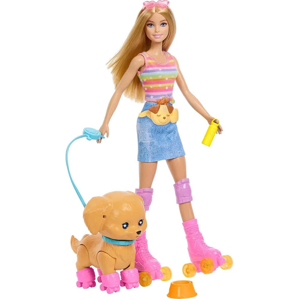 Barbie Pets Skate & Run Muñeca con Perrito Patinador – vista 3