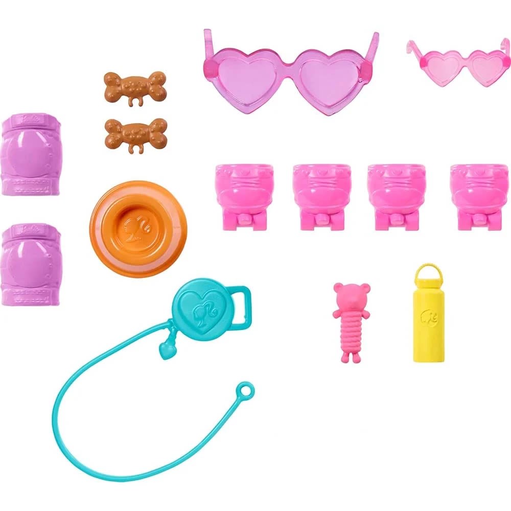 Barbie Pets Skate & Run Muñeca con Perrito Patinador – vista 2