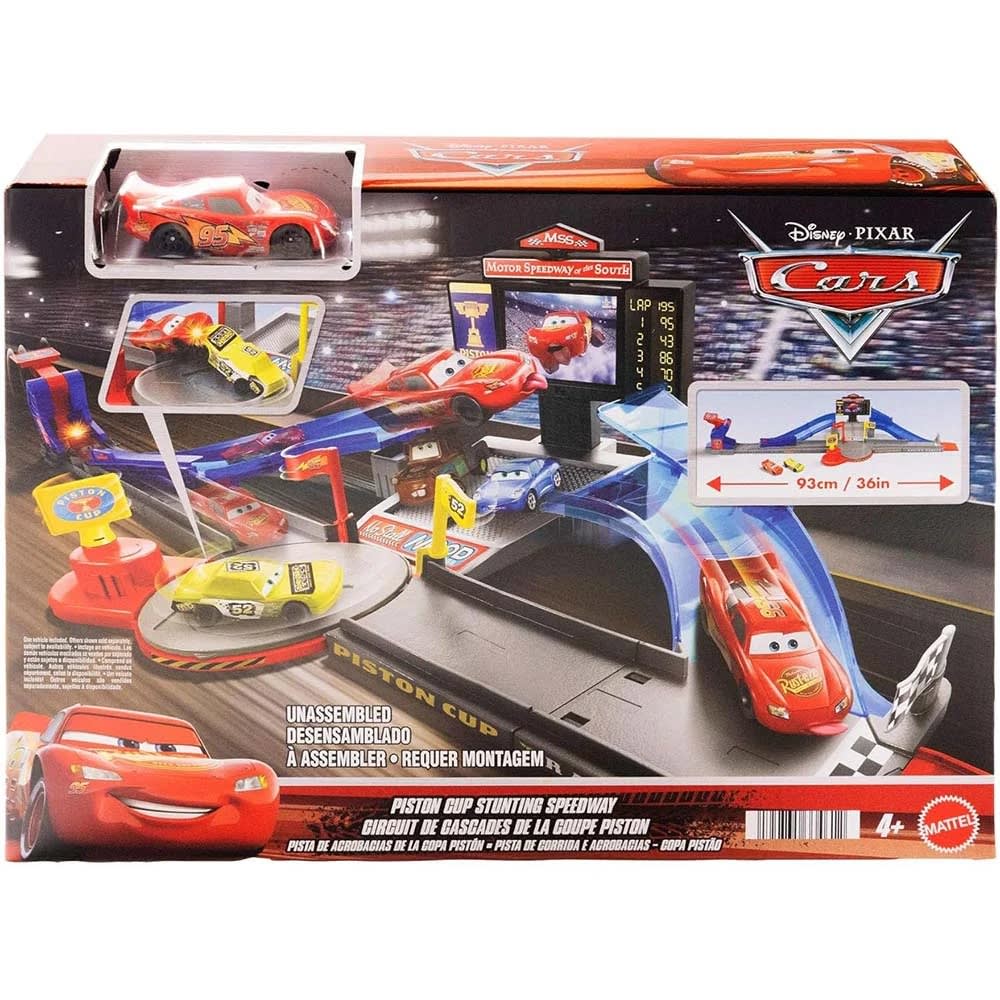 Disney Pixar Cars Pista de Acrobacias de la Copa Pistón – vista 3