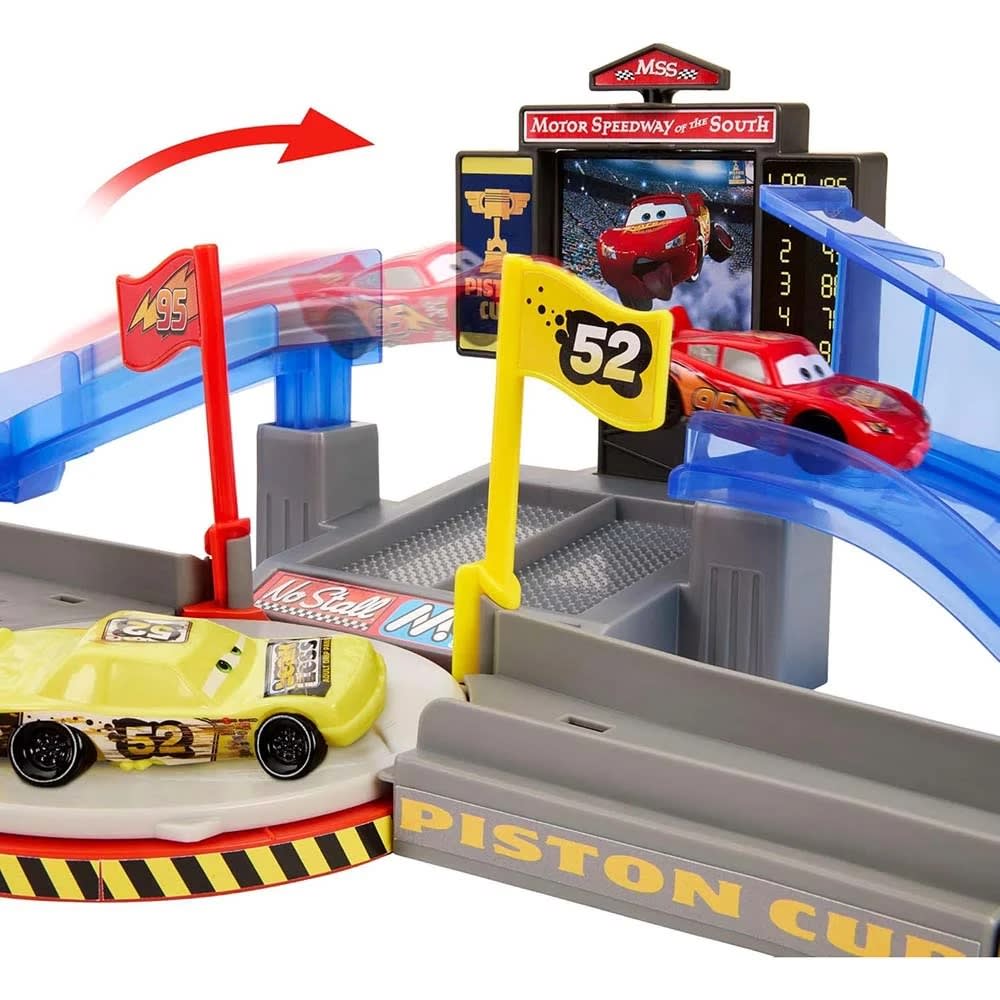 Disney Pixar Cars Pista de Acrobacias de la Copa Pistón – vista 1