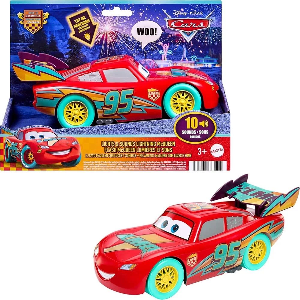 Disney Pixar Cars Rayo McQueen Luces y Sonidos Vehículo Gran Escala – vista 3
