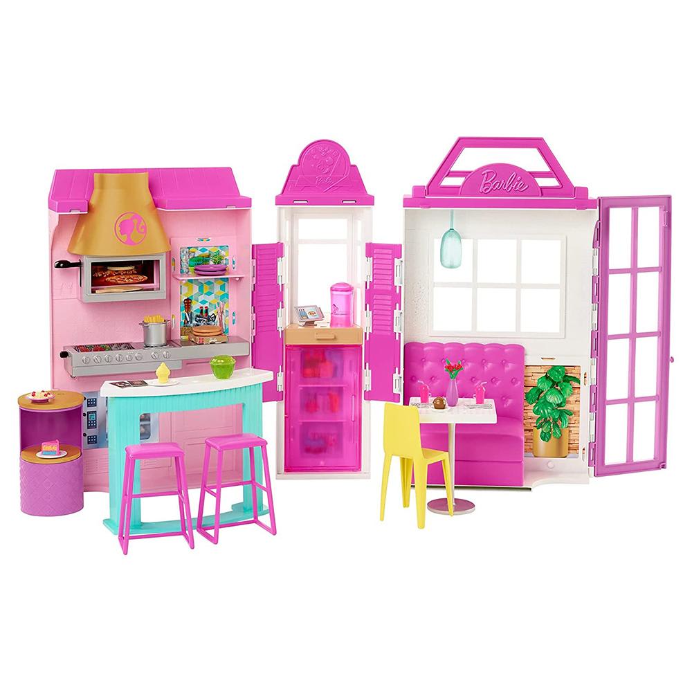 Barbie Restaurante Set de Juego con Muñeca – vista 2