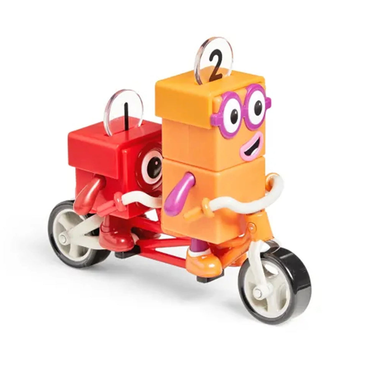Numberblocks Figuras Uno y Dos Aventura en Bicicleta – vista 2