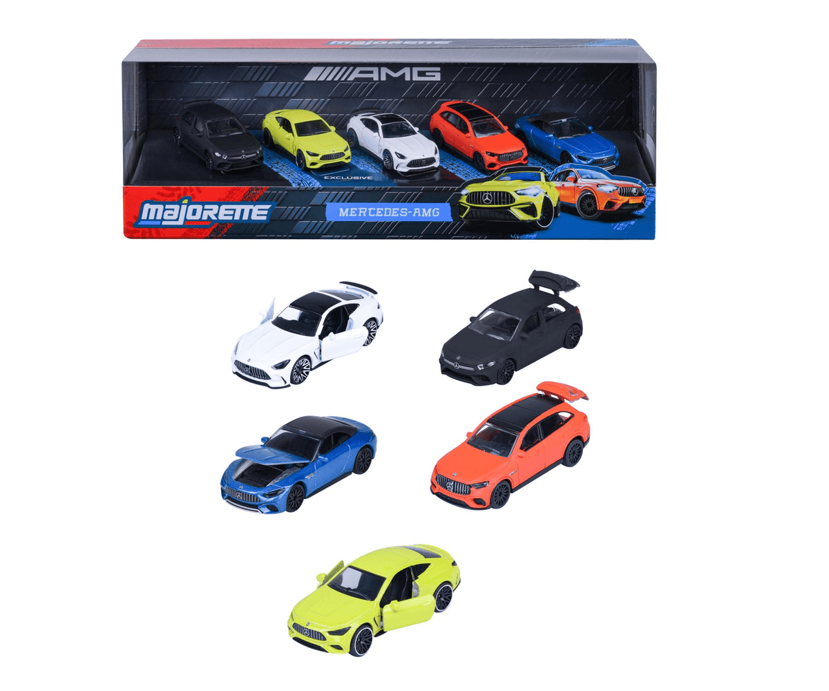 Majorette Mercedes-AMG Gift Pack 5 Autos con 2 Modelos Exclusivos – vista 2