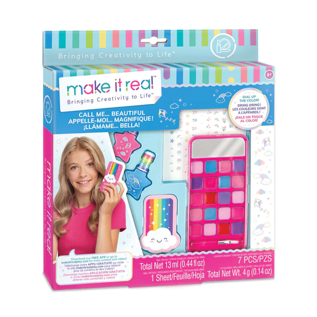 Make It Real Set de Cosméticos con Brillo Labial y Esmaltes de Uñas – vista 2