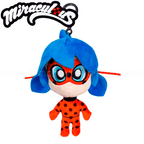 Miraculous Ladybug Mini Peluche Colgante con Clip 13 cm Surtido – vista 1