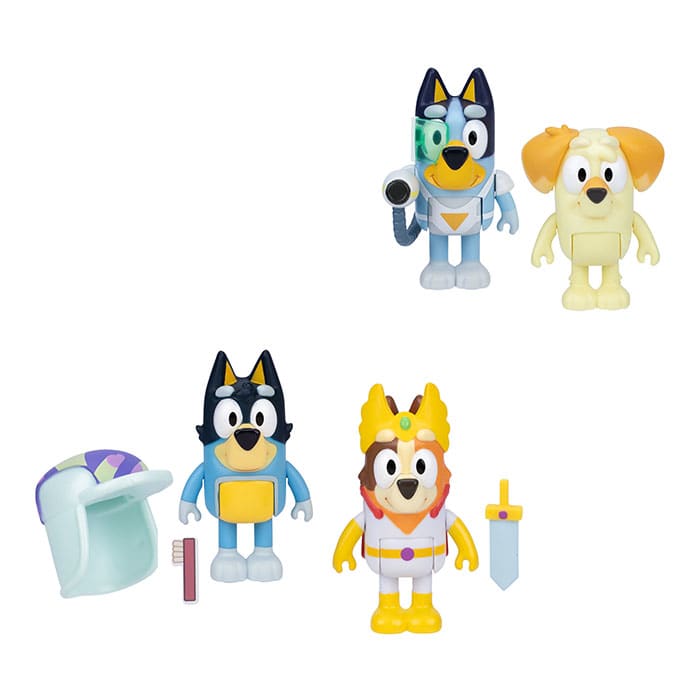 Bluey Pack de 2 Figuras Articuladas Serie 12 Surtido – vista 1