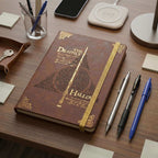 Cuaderno Harry Potter Mooving sobre un escritorio con lápices