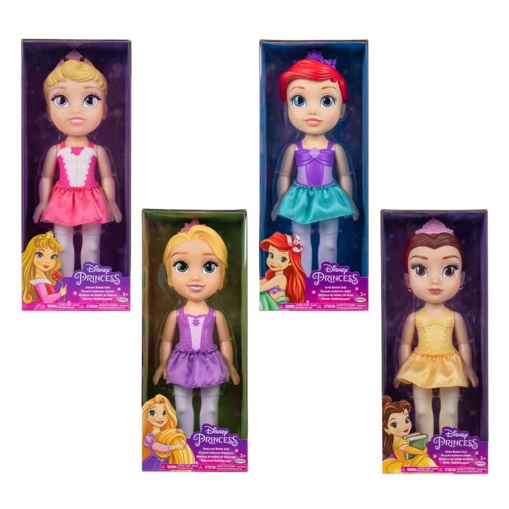 Princesas Disney Muñeca Bailarina de Ballet Surtido – vista 1