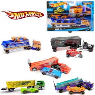 Hot Wheels Transportador Autos de Lujo con Auto Incluido Surtido – vista 1