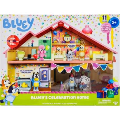 Bluey Casa Celebración de Cumpleaños con Figura Exclusiva – vista 1