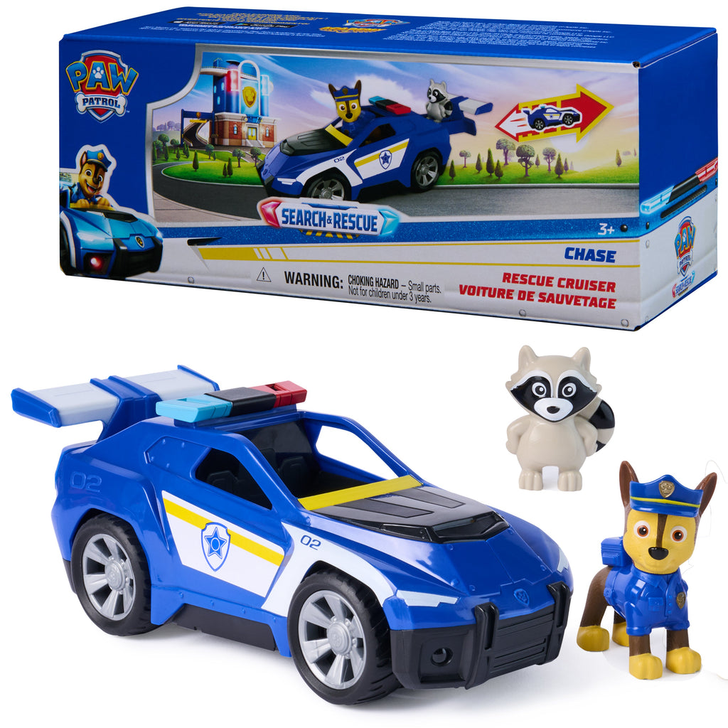 Patrulla de Chase Search & Rescue con Chase y mapache