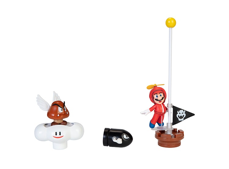 Super Mario Set de Figuras con Diorama de Nube – vista 1