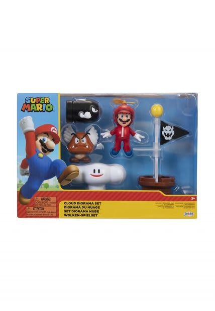 Super Mario Set de Figuras con Diorama de Nube – vista 2