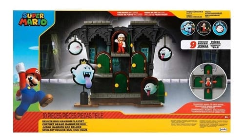 Super Mario Playset Mansión de Boo Deluxe con Figura de Mario – vista 2