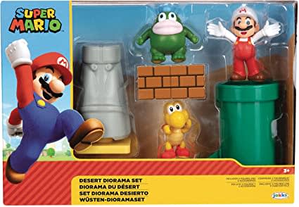 Super Mario Set Diorama Desierto con Figuras – vista 2
