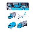 Majorette Maersk Set de Regalo 4 Vehículos de Transporte – Majorette