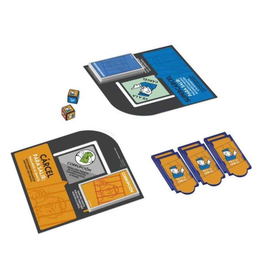Monopoly Expansión Ve a la Cárcel con Supercárcel y Cartas de Corrupción – vista 1