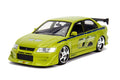 Fast & Furious Mitsubishi Lancer Evolution VII de Brian Escala 1:24 – Jada Toys