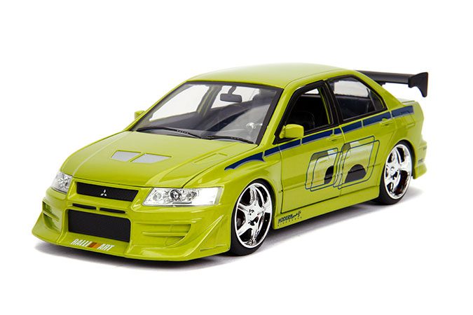 Fast & Furious Mitsubishi Lancer Evolution VII de Brian Escala 1:24 – Jada Toys