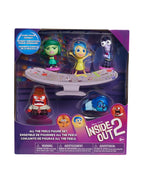 Vista frontal del empaque Inside Out 2 All the Feels Figure Set