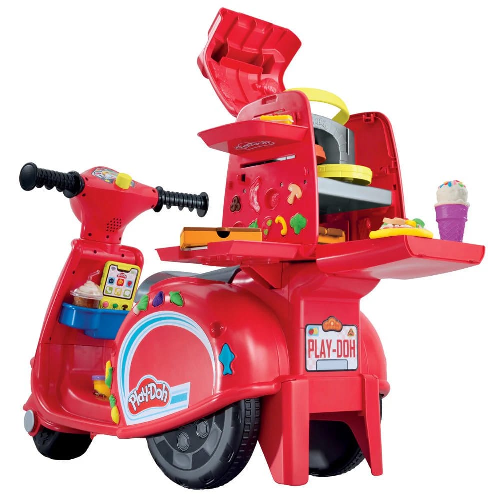 Play-Doh Pizza Delivery Scooter Set de Juego de Reparto de Pizzas – vista 2