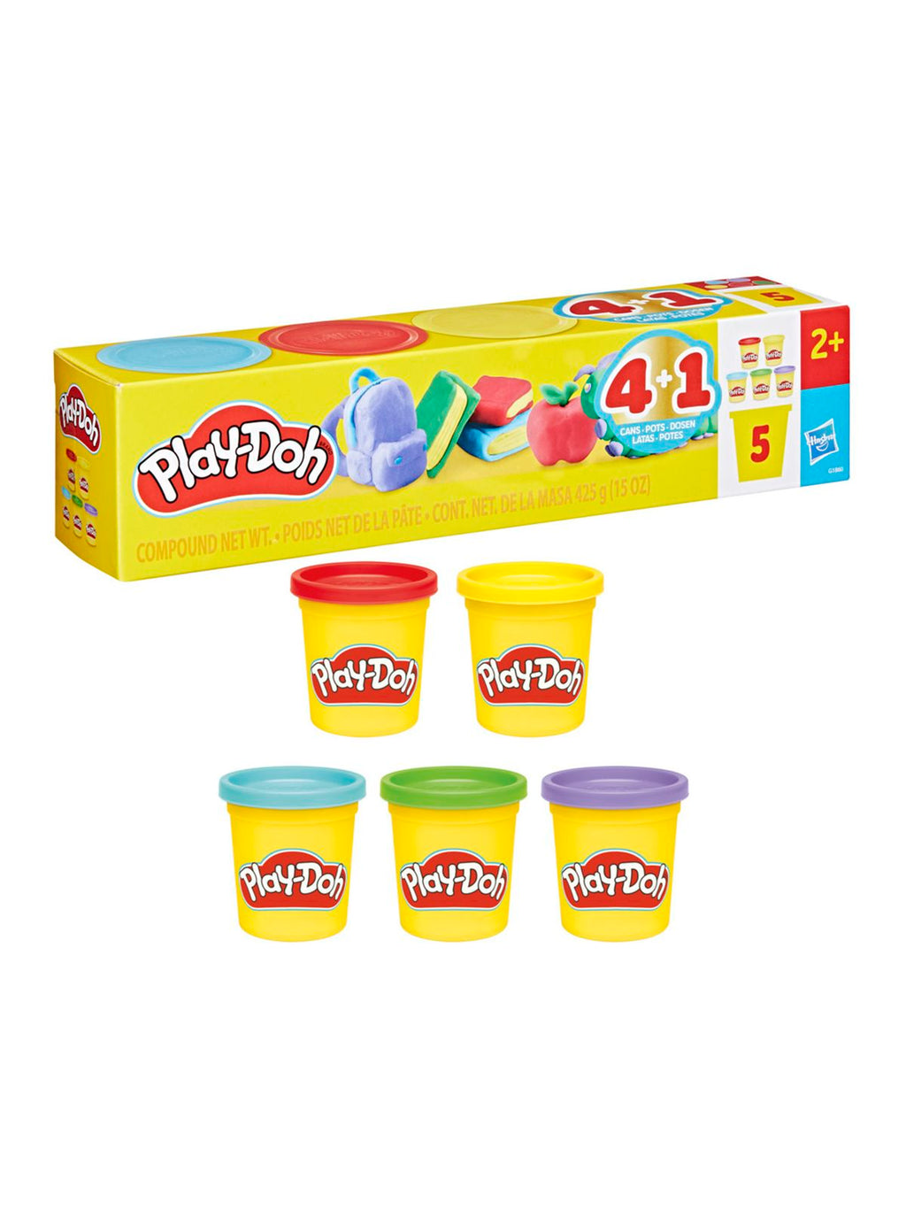 Play-Doh Pack Vuelta a Clases 5 Latas | Little Toys – LITTLETOYS
