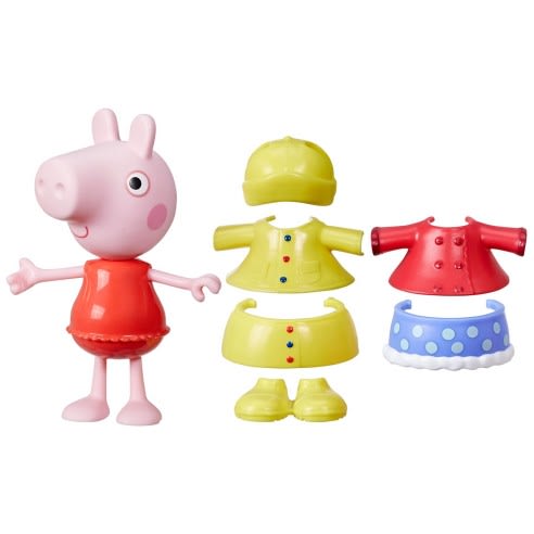Peppa Pig Estilos Divertidos Figura de 15 cm con 6 Accesorios – vista 1