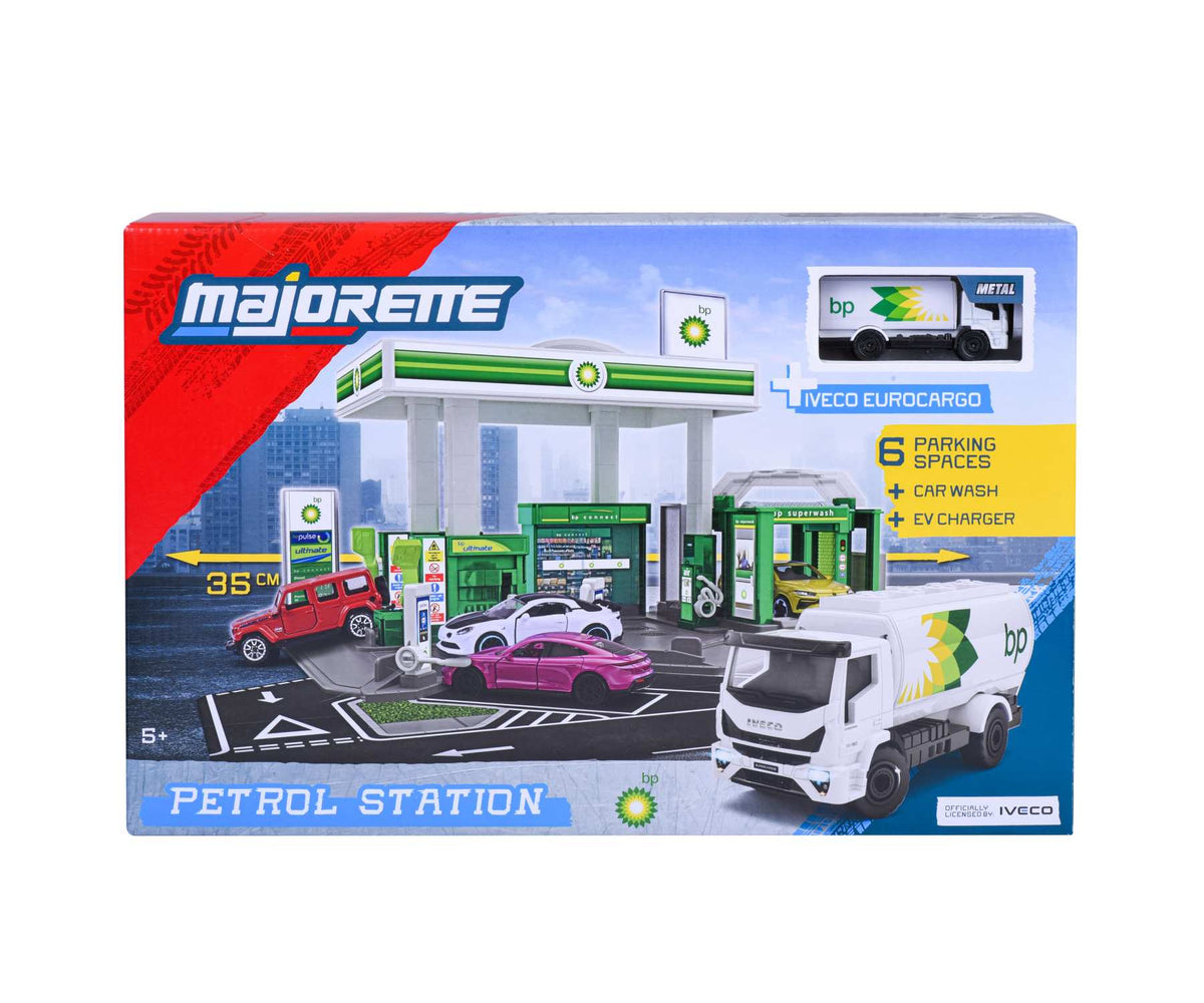 Majorette Gasolinera BP con Lavado de Autos y Vehículo Incluido – vista 1