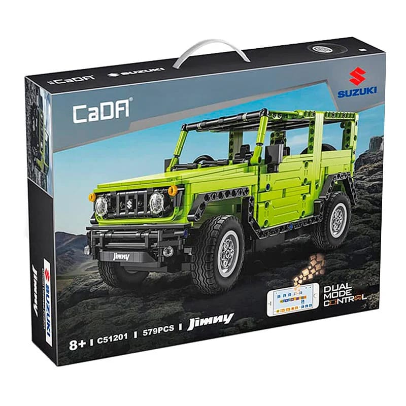 Caja frontal del set CaDA Suzuki Jimny a control remoto 1:12