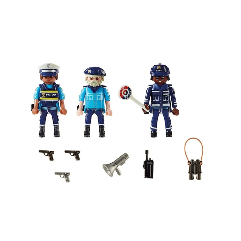 Playmobil City Action Set de Policías con 3 Figuras y Accesorios – vista 1